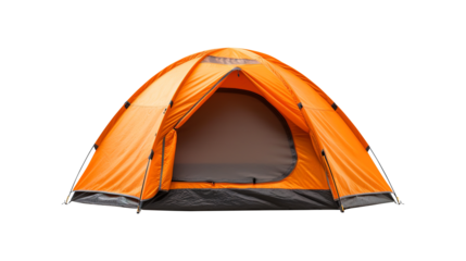 tourist tent isolated on transparent background Remove png, Clipping Path, pen tool