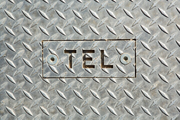 Metal diamond plate pattern and background seamless