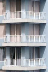 apartment building with terrace