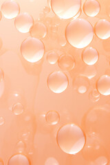 Abstract background with colour of the year 2024 peach fuzz