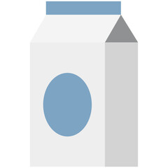 white milk box