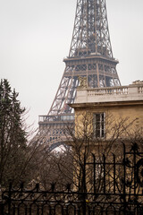 Autumn Eiffel Tower from Paris 16