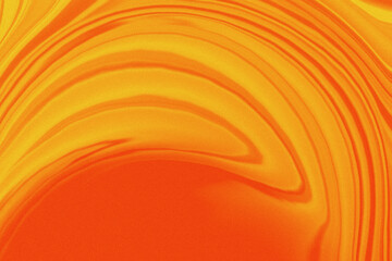  Liquid Acrylic Abstract in Orange and yellow with Distinct Noise and Grain Effects for Design