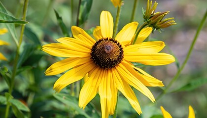 Coneflower in the garden