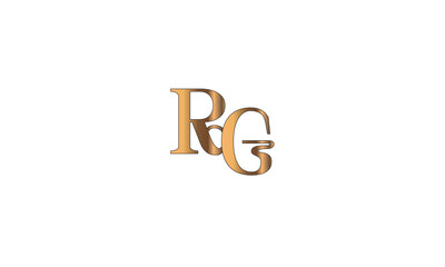 RG, GR , R , G , Abstract Letters Logo Monogram	