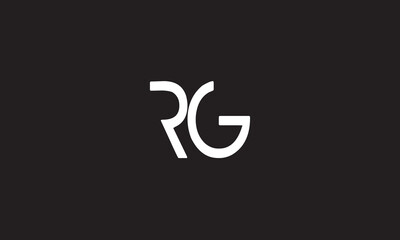 RG, GR , R , G , Abstract Letters Logo Monogram	