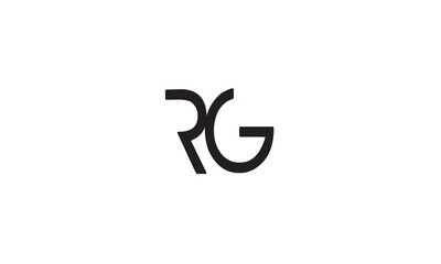 RG, GR , R , G , Abstract Letters Logo Monogram	