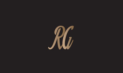 RG, GR , R , G , Abstract Letters Logo Monogram	