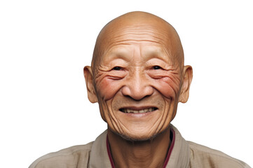 Senior Asian Man Smiling Business Portrait