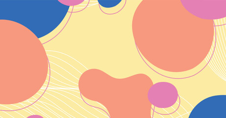 Abstract colorful geometric background. Liquid color background design