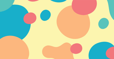 Abstract colorful geometric background. Liquid color background design