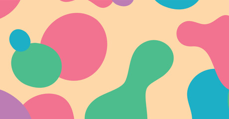 Abstract colorful geometric background. Liquid color background design