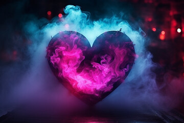 heart in fire