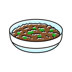 french cuisine tapenade color icon vector. french cuisine tapenade sign. isolated symbol illustration