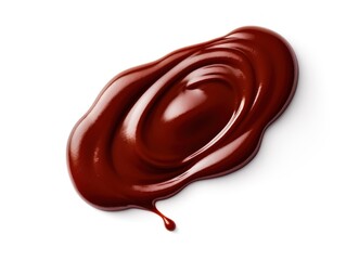 Obraz premium Bbq sauce isolated on white background 