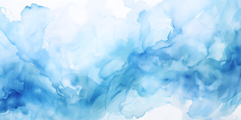 Fototapeta premium Aquarellhintergrund Blau