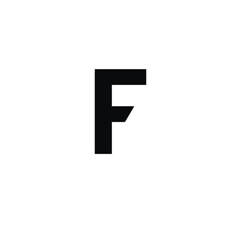 f letter vector logo abstract