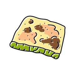 gozleme turkish cuisine color icon vector. gozleme turkish cuisine sign. isolated symbol illustration