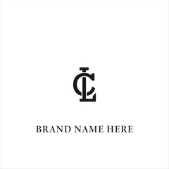 CL logo. C L design. White CL letter. CL, C L letter logo design. Initial letter CL linked circle uppercase monogram logo. C L letter logo vector design. 