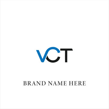VCT logo. V C T design. White VCT letter. VCT, V C T letter logo design. Initial letter VCT linked circle uppercase monogram logo. V C T letter logo vector design. 