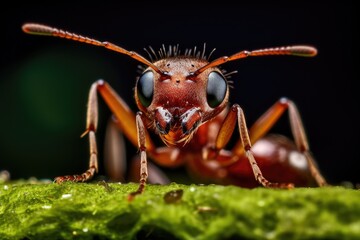 ant sitting high resolution HD large format not blurry (AI Generator)