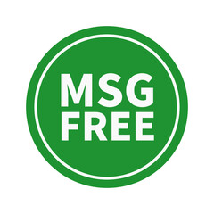 Msg Free In Green Circle Line Shape For Product Information Business Promotion Marketing Social Media
