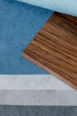 Interior Design materials tools for house decoration. home decoration