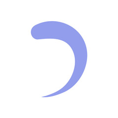 Curve semi circle vektor