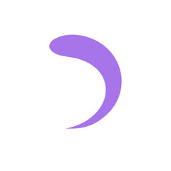 Curve semi circle vektor