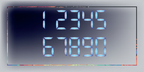 assorted digital custom vector numbers. minimum. Color gradation. Dark. Banner Network. 3d effect. Design. futuristic. Paper cut or effect. Luxury. Premium. 172