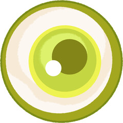 set of cute decorative halloween stickers