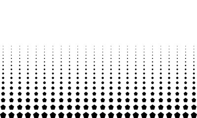 black and white fading geometric pattern background - obrazy, fototapety, plakaty