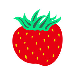 VECTOR Element: Abstract Strawberry 004