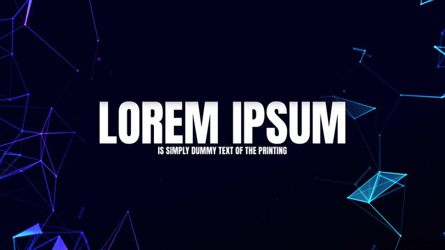 Minimalist Text Animation Compatible with Universal Videos