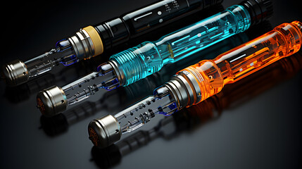 injection Syringe With a Needle