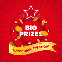 Big Prize celebration banner 