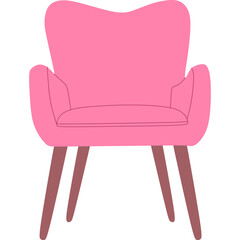 Fototapeta premium Modern Chair Illustration