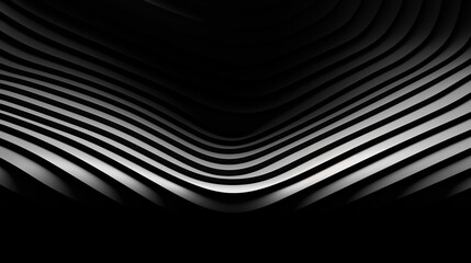 Abstract minimalistic background with wavy lines