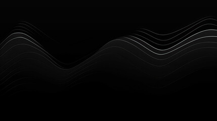 Abstract minimalistic background with wavy lines