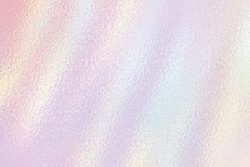 Aura background. Gradient aurora style. Gradation ombre y2k. Soft crystal texture. Light pink, purple, blue, green, yellow design for print. Groovy foil. Iridescent metal effect. Vector illustration