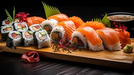 sushi, japanese food, 16:9