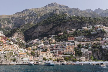 Fototapeta na wymiar view of Positano