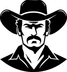 Fototapeta premium Western - High Quality Vector Logo - Vector illustration ideal for T-shirt graphic