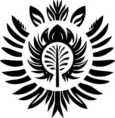 Boho - High Quality Vector Logo - Vector illustration ideal for T-shirt graphic