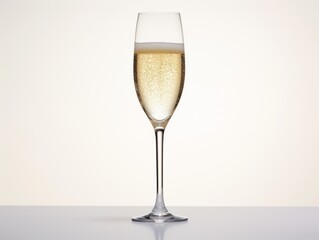 Fototapeta premium Champagne isolated on white background