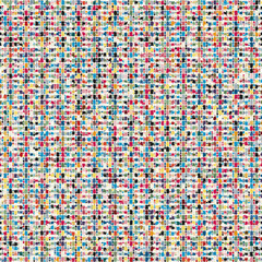 Multicolor Irregular Mosaic Textured Pattern
