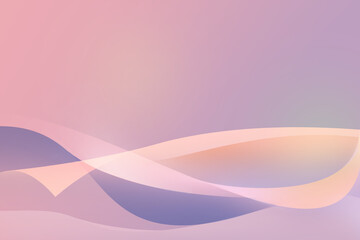 Soft light pink and purple color Curve Wave Pattern Graphic Background For Abstract Modern Presentation	