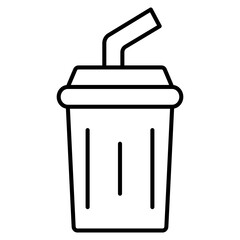 Soda Icon Element For Design