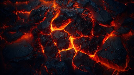 Lava photorealistic background. Capturing the Fiery Essence. Hot, burned.