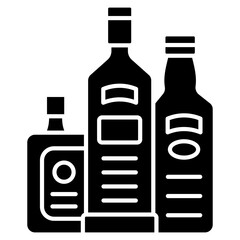 Liquor Icon Element For Design